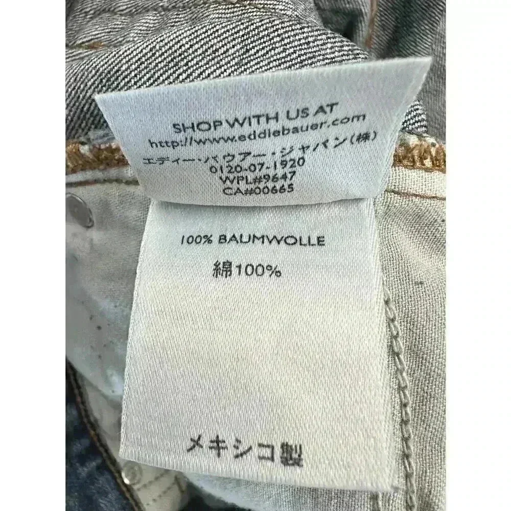 Eddie Bauer Jeans Men’s‎ 38x30 Original Fit Wide Leg Casual Wear Denim
